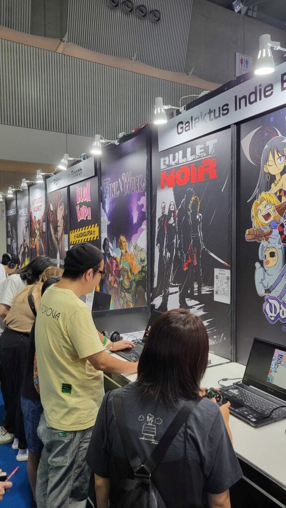 Galaktus Indie Booth auf der gamescom 2024