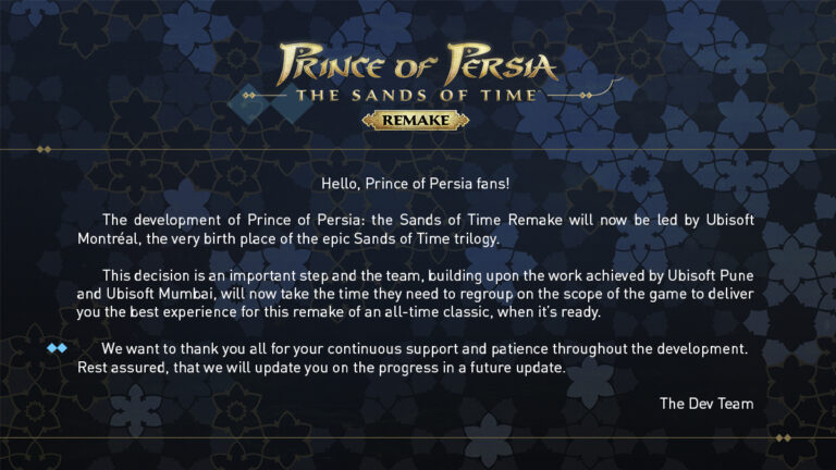 Prince of Persia The Sands of Time Remake