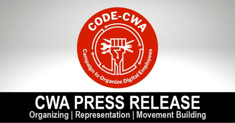 CWA-Symbolbild zu Beschäftigten in der Tech- und Spielebranche - Bild: Communications Workers of America