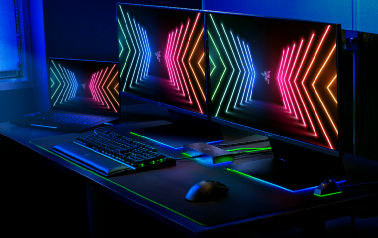 Razer Thunderbolt 4 Dock mit Anschlüssen
