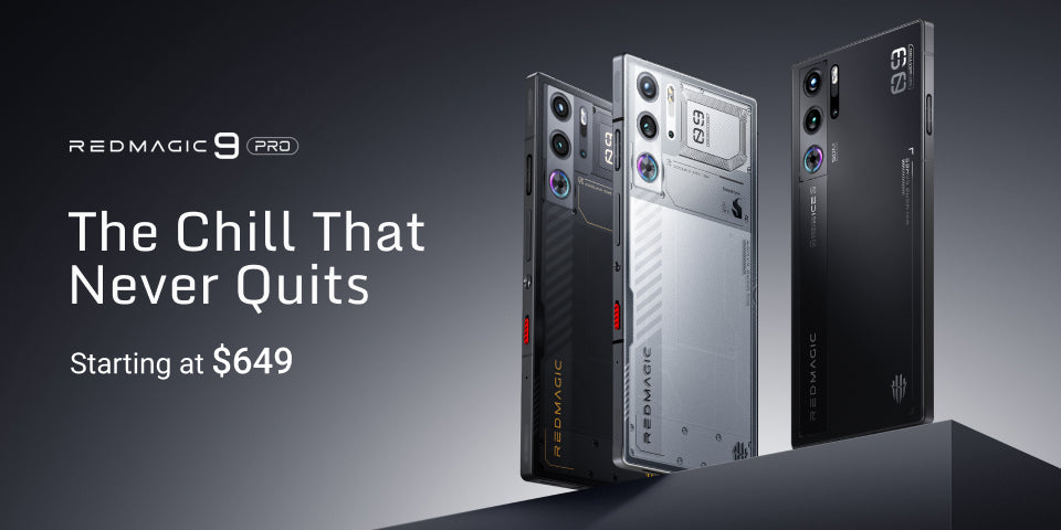 RedMagic 9 Pro in drei Farbvarianten mit Snapdragon 8 Gen 3