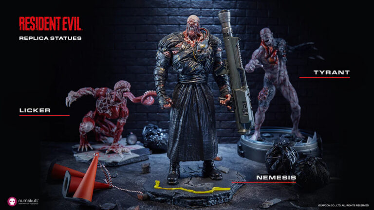 Resident Evil Nemesis Statue von Numskull - Bild: Numskull Designs