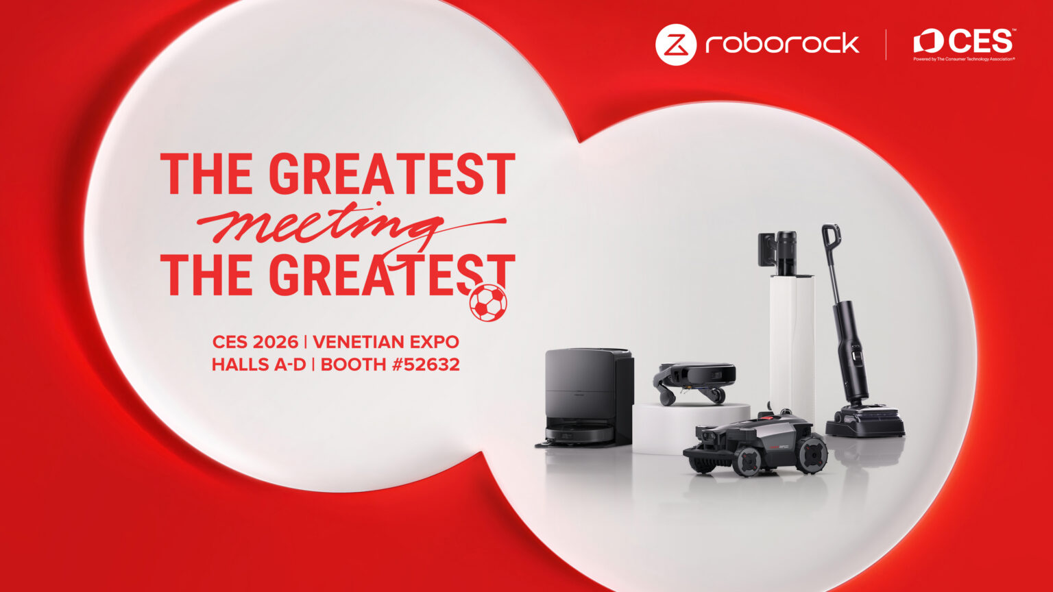 Roborock Saros 20 auf der CES 2026 - Bild: Roborock Newsroom
