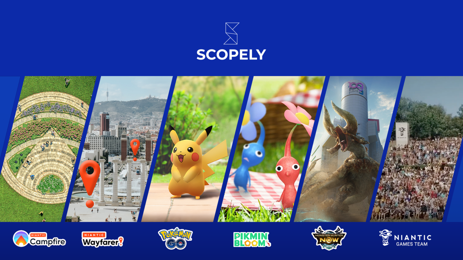 Scopely übernimmt Niantics Spielesparte mit Pokémon GO, Pikmin Bloom und Monster Hunter Now - Bild: Scopely