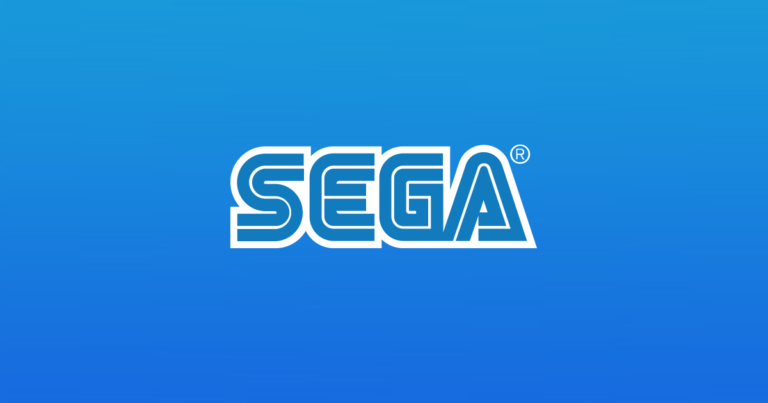 SEGA-Logo auf blauem Hintergrund - Bild: SEGA Corporation, offizielle Unternehmensseite