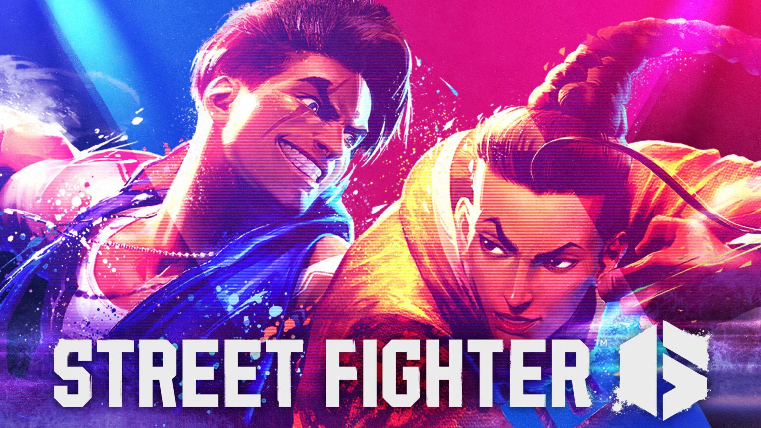 Street Fighter 6 mit zwei Kämpfern aus dem Ankündigungstrailer