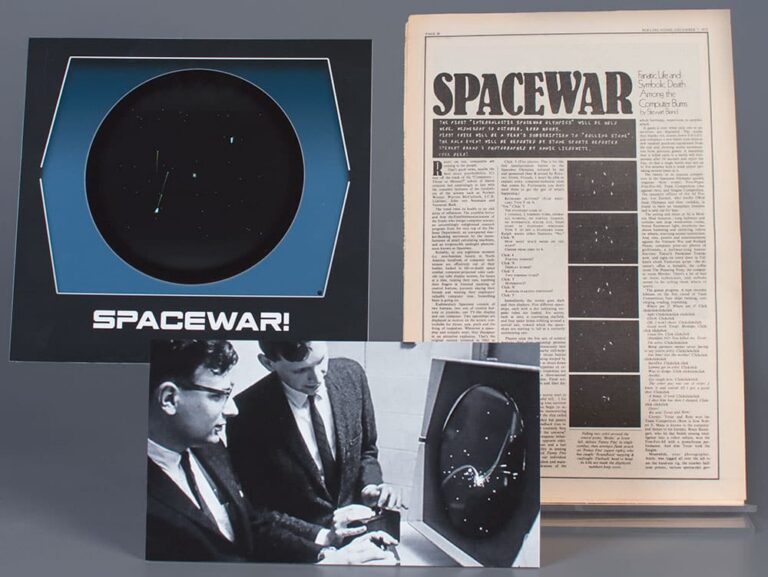 Spacewar!-Artefakte aus der Sammlung des The Strong National Museum of Play - Bild: The Strong National Museum of Play