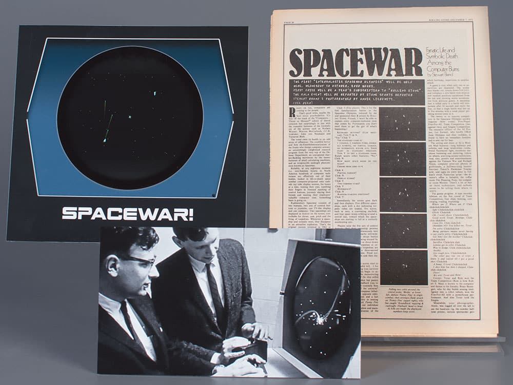 Spacewar!-Artefakte aus der Sammlung des The Strong National Museum of Play - Bild: The Strong National Museum of Play