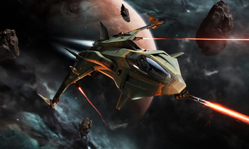 Raumschiff in Star Citizen Alpha 1.1