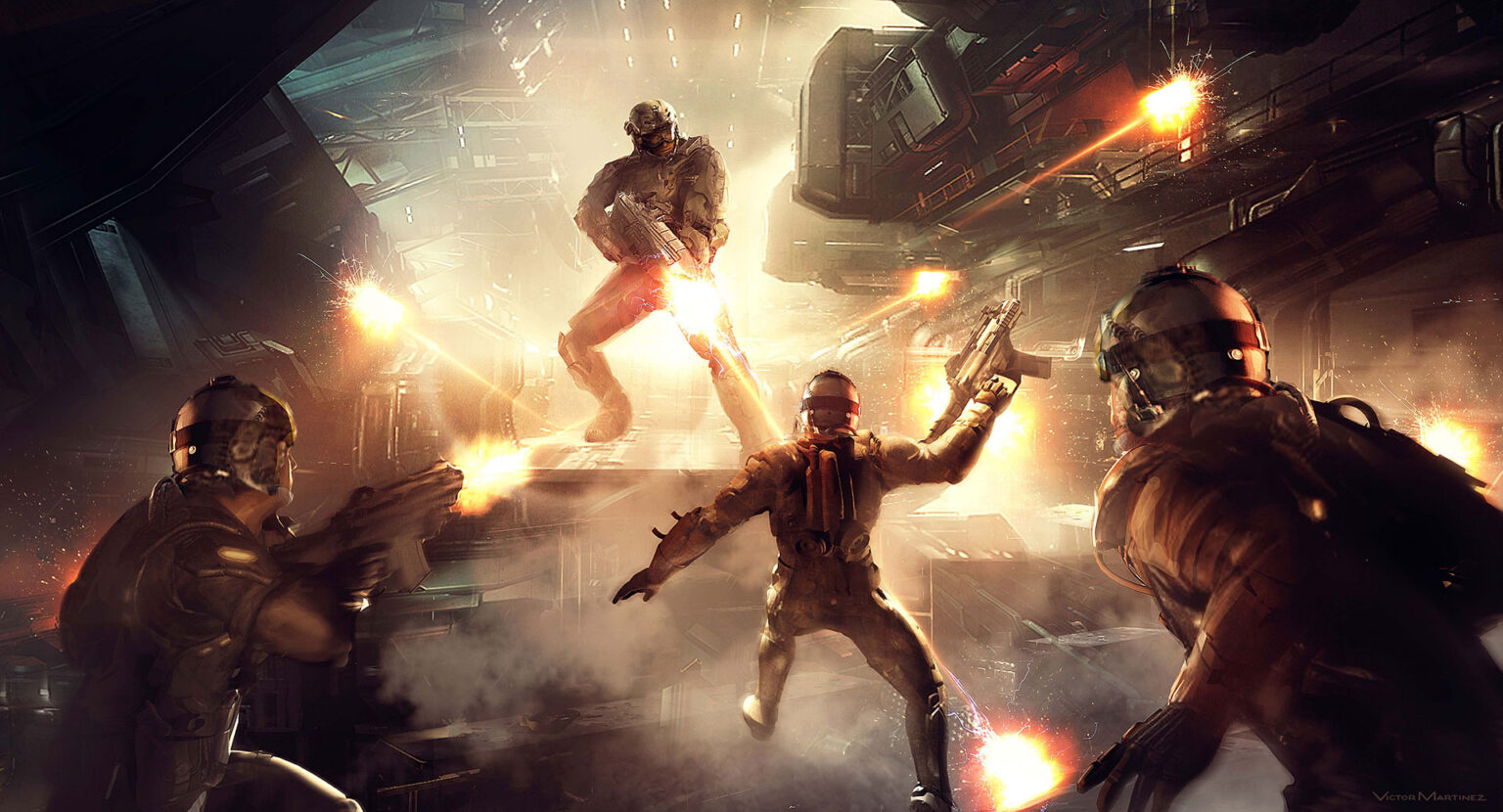 Star Marine Charaktere und CryEngine-Rendering