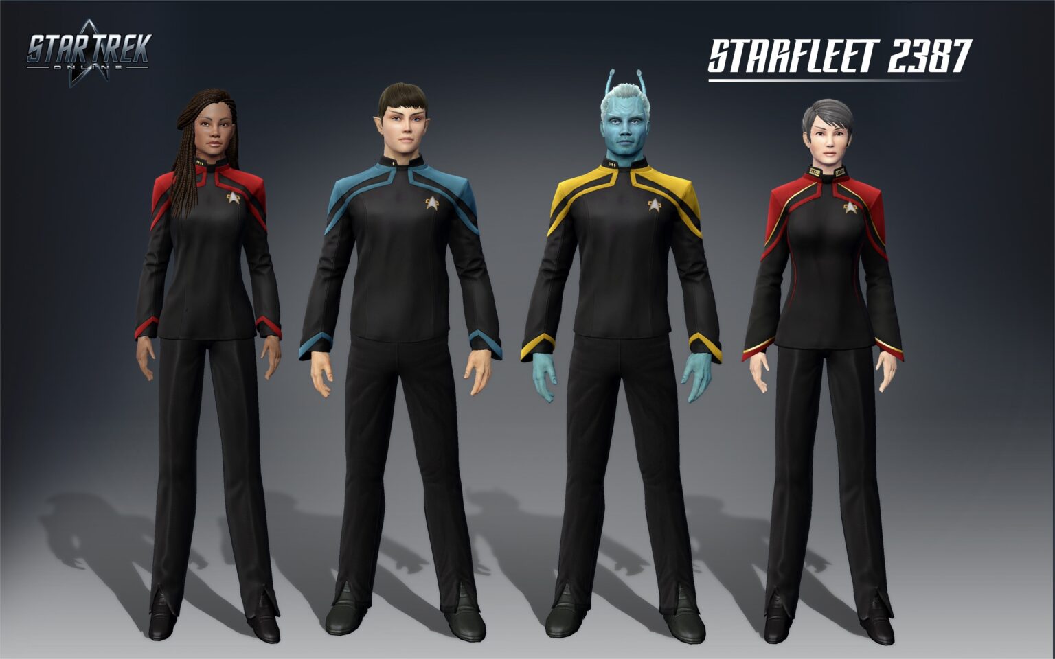 Star Trek Online Flashback Bundle mit drei Klasse-6-Raumschiffen