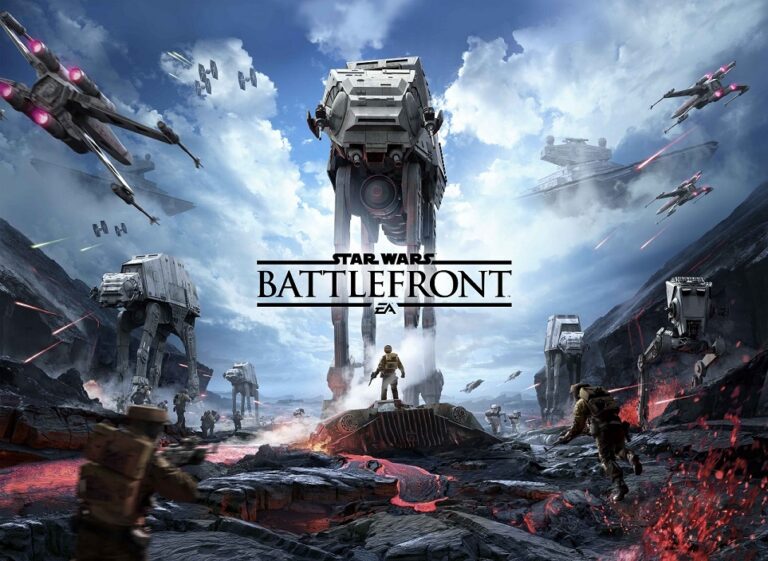 Star Wars Battlefront Key Art aus der Ankündigung - Bild: Electronic Arts, DICE und Lucasfilm