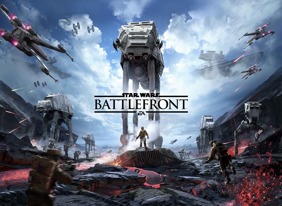 Star Wars Battlefront Key Art aus der Ankündigung - Bild: Electronic Arts, DICE und Lucasfilm