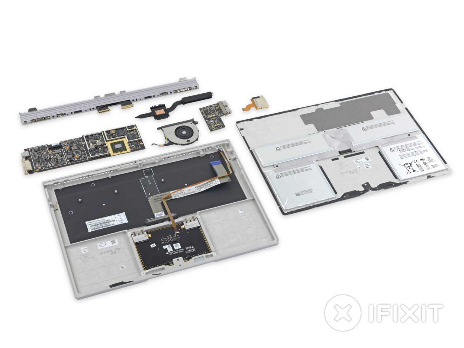 Microsoft Surface Book mit getrennt gekühlter Grafikeinheit in der Tastatur