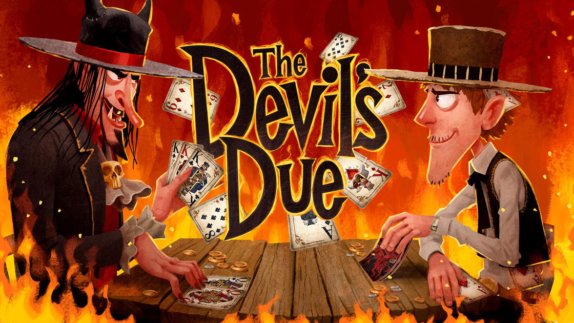The Devil's Due mit Pokerkarten und höllischer Spielwelt - Bild: Games People Play