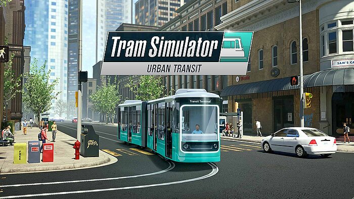 Tram Simulator Urban Transit mit Straßenbahnen in Angel Shores
