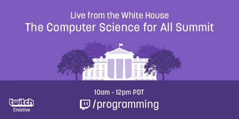 Twitch Programmierkanal beim Computer Science for All Summit - Bild: Twitch