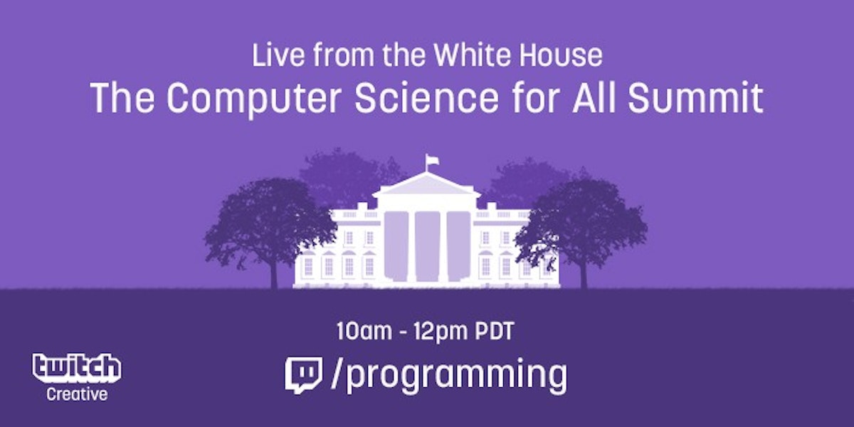 Twitch Programmierkanal als Symbol für interaktive Livestreams