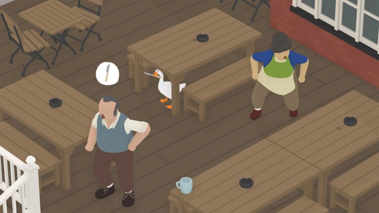Untitled Goose Game mit der Gans im Dorf - Bild: Xbox Wire / House House