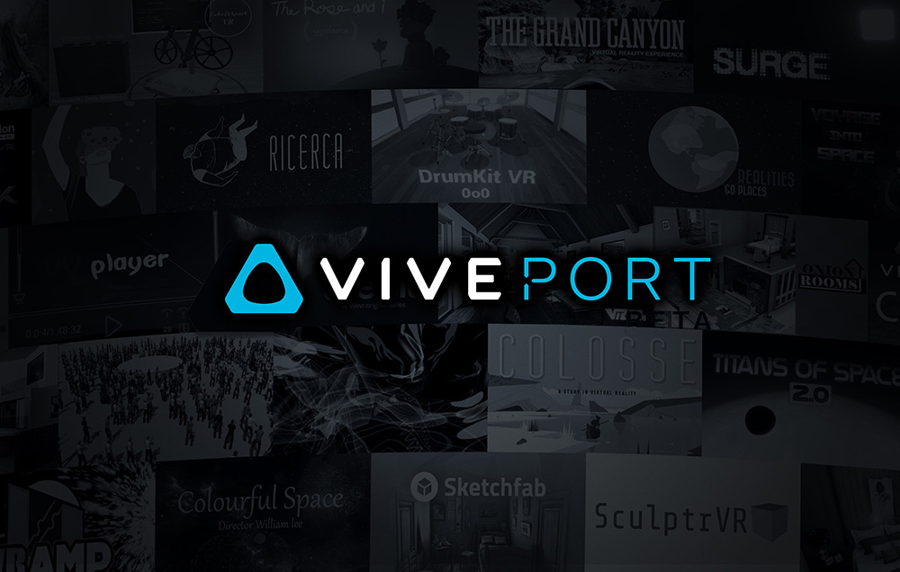 Viveport Oberfläche für VR-Inhalte - Bild: HTC VIVE