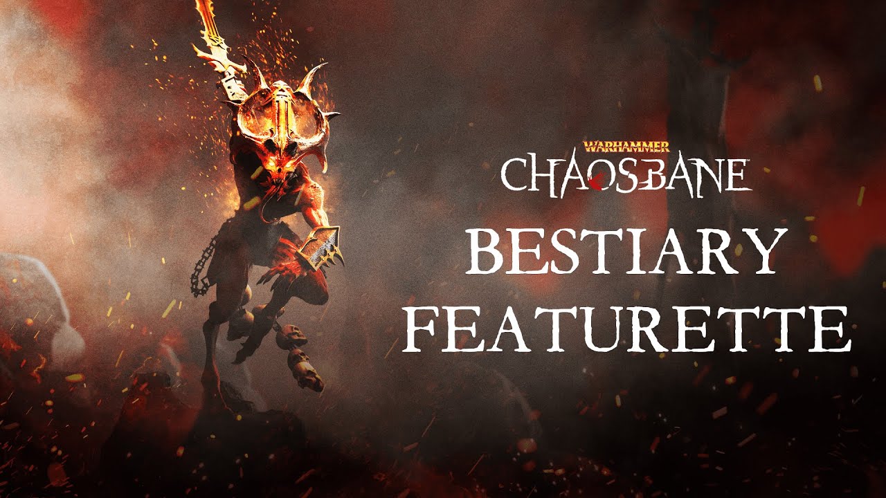 Warhammer: Chaosbane Bestiary Featurette mit einer Kreatur aus dem Action-Rollenspiel