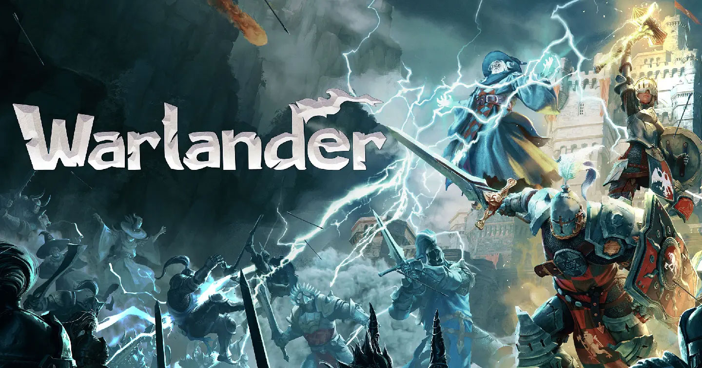 Warlander mit mittelalterlichen Armeen und Magie