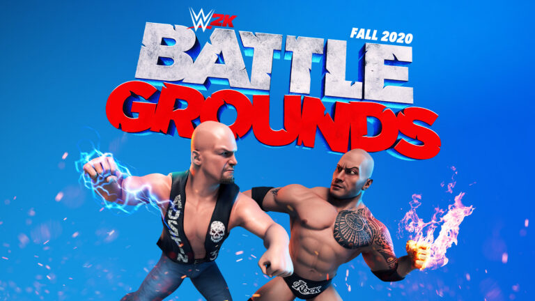 WWE 2K Battlegrounds Artwork als neues Arcade-Spiel von 2K - Bild: 2K