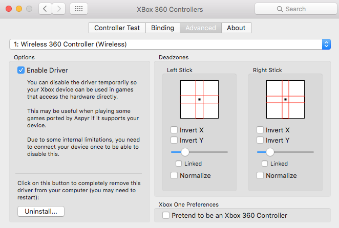 Einstellungen eines Xbox-360-Controllers in Dolphin auf dem Mac - Bild: The WP Guru