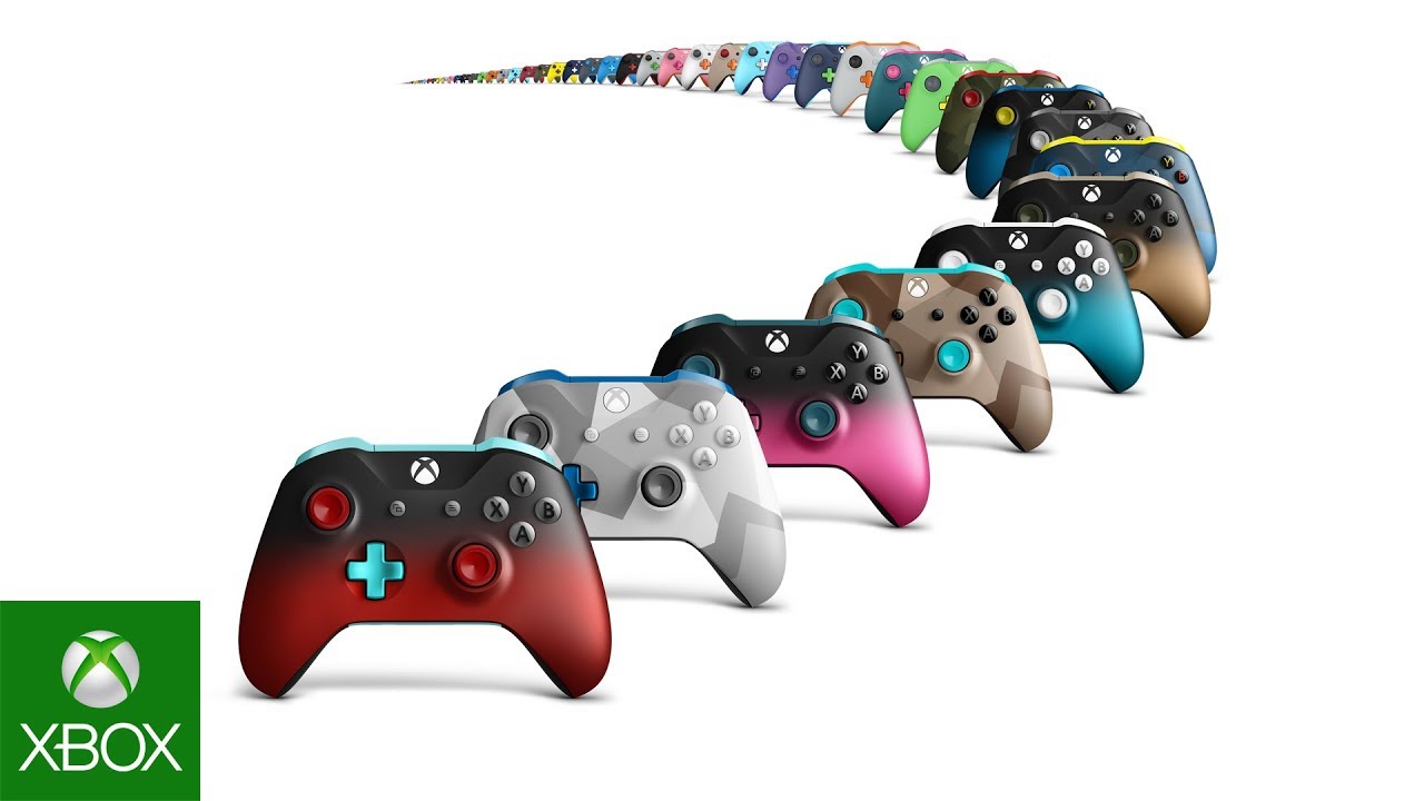 Xbox Design Lab Controller mit Camo- und Shadow-Design - Bild: Xbox / YouTube