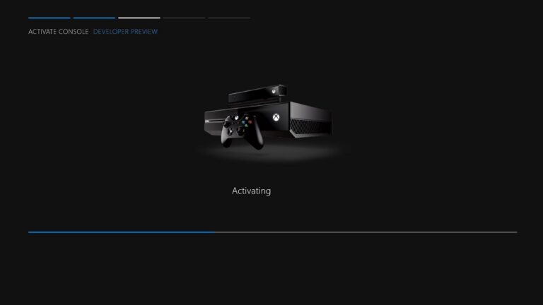 Xbox One im Developer Mode mit Aktivierungscode - Bild: Chris Briggs