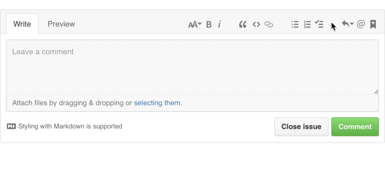GitHub Saved Replies für Issues und Pull Requests - Bild: GitHub