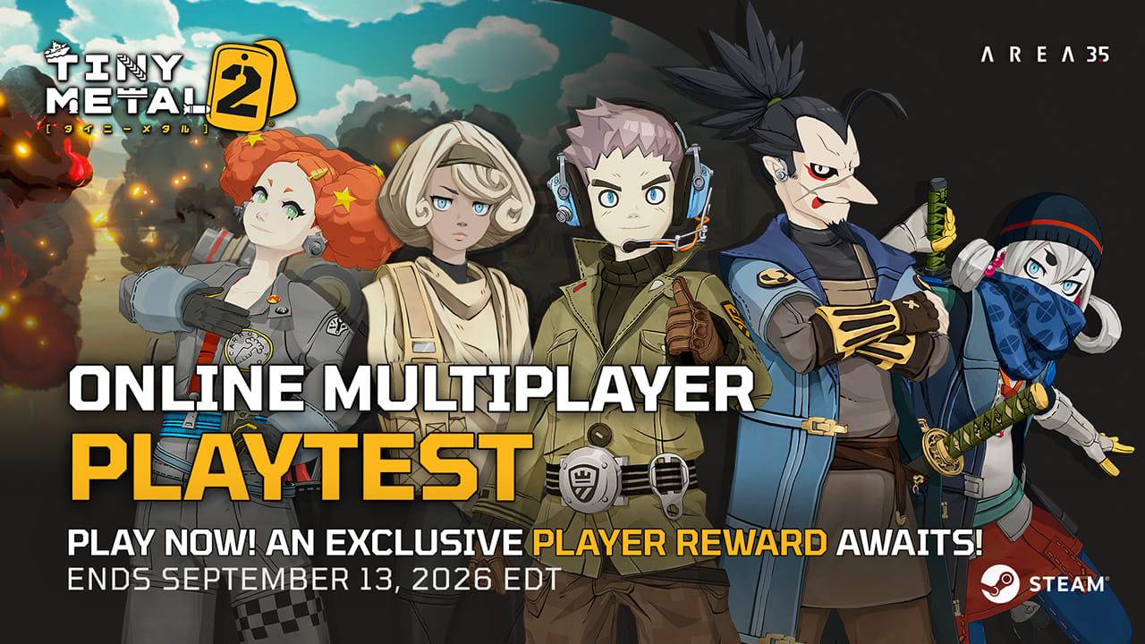 TINY METAL 2 Multiplayer-Playtest zur gamescom 2026