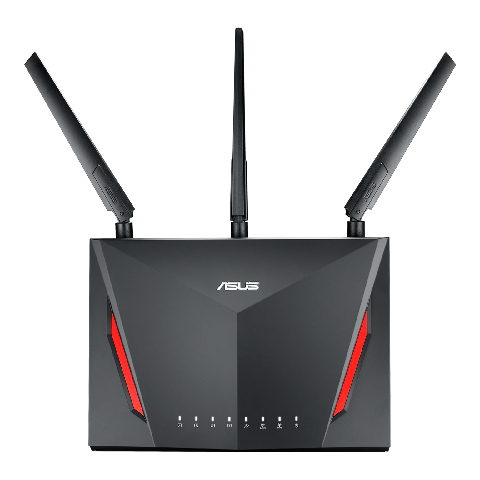 ASUS RT-AC86U Gaming-Router mit drei externen Antennen