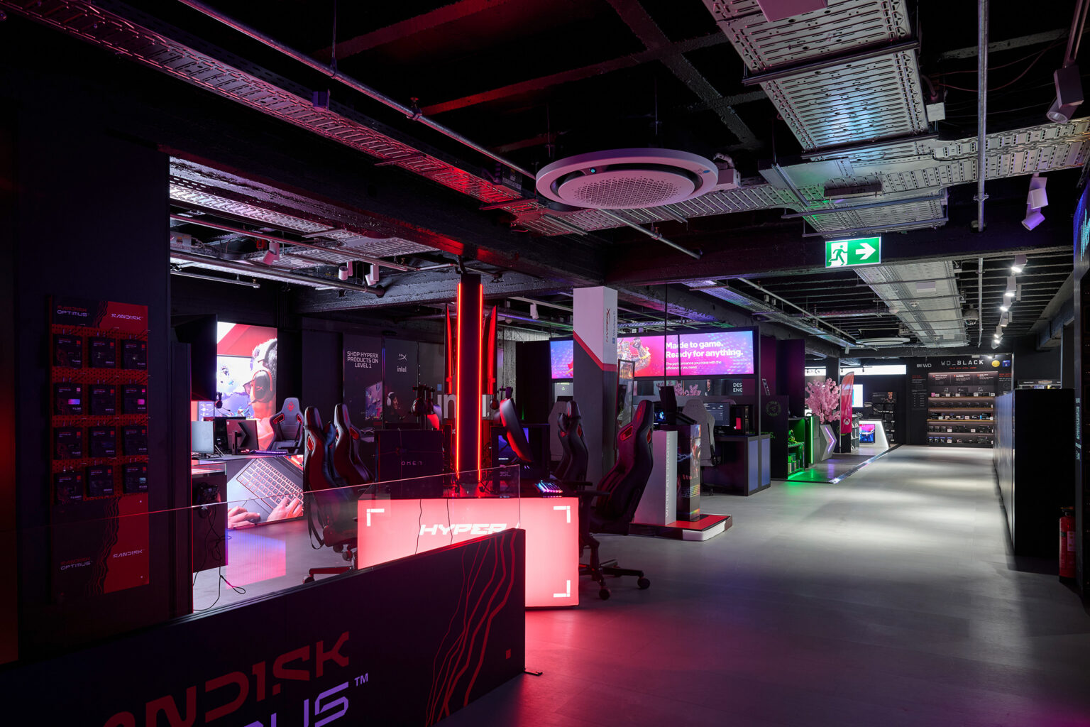 Gaming-Bereich des Xperion im Tech Village Köln