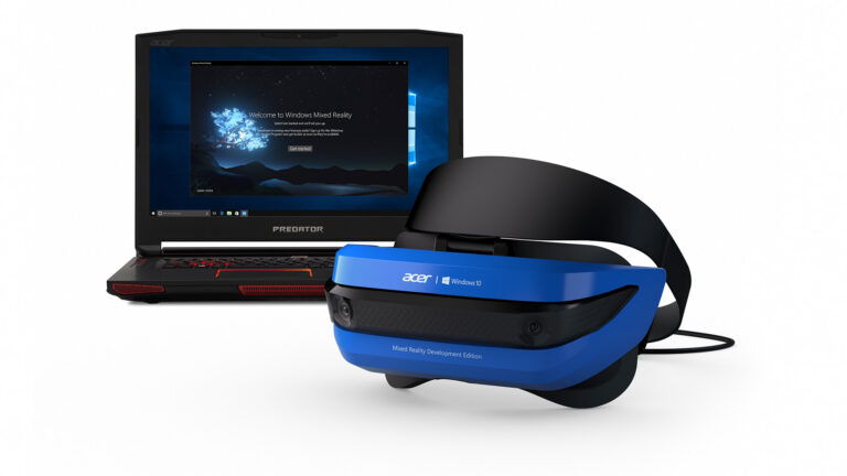 Acer Windows Mixed Reality Development Edition Headset für Entwickler - Bild: Microsoft