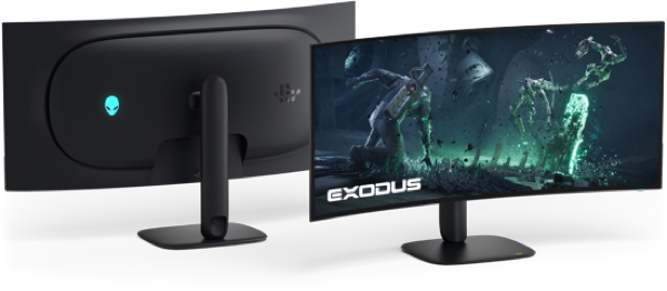 Alienware AW3926QW als gebogener 39-Zoll-OLED-Monitor - Bild: Dell Technologies