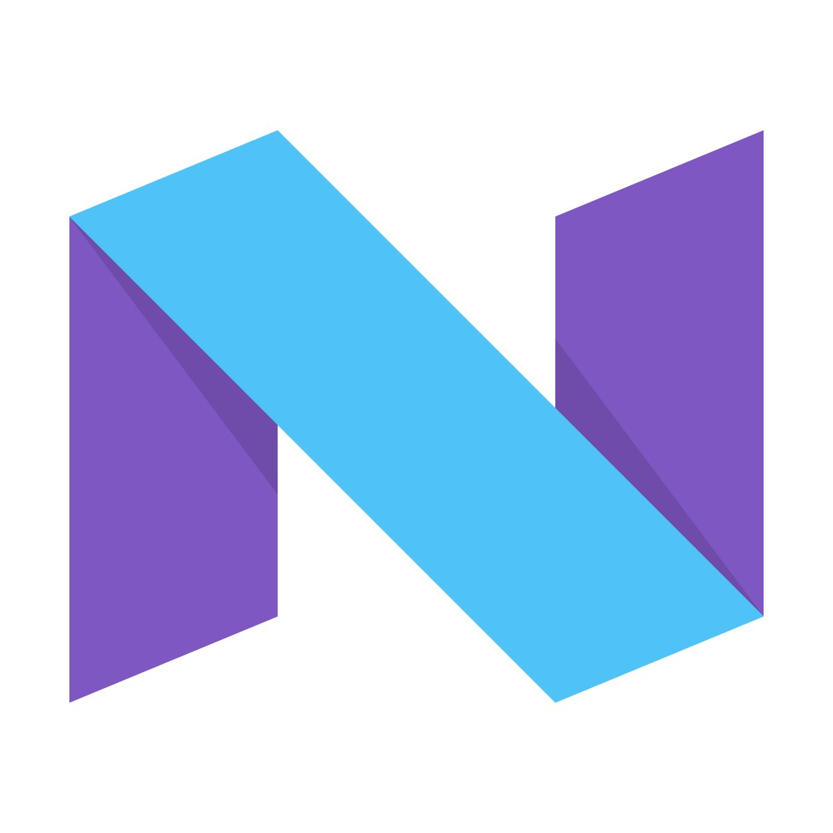 Android-Nougat-Logo aus Googles Ankündigung der Android 7.1 Developer Preview - Bild: Google