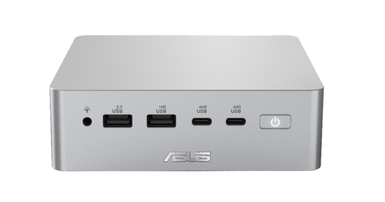 ASUS Ascent QN10 Mini-PC in der offiziellen Produktansicht - Bild: ASUS