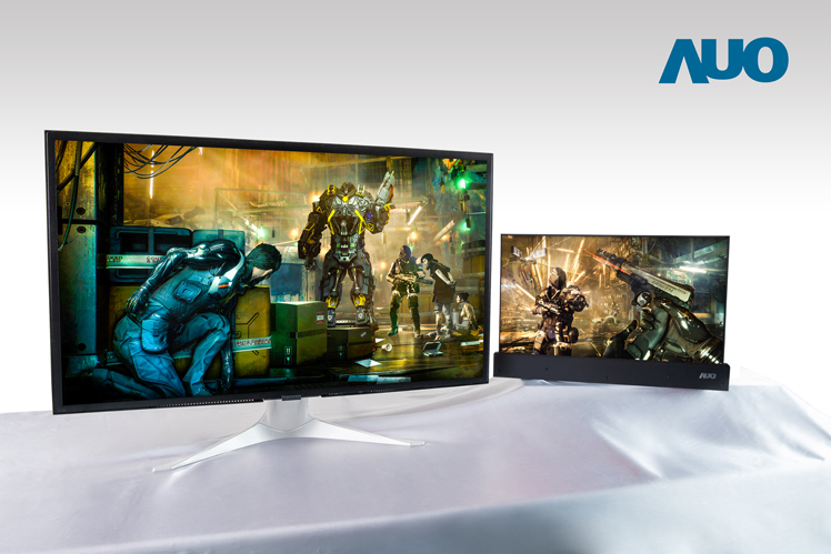 AUO-Panel mit Mini-LED-Backlight für Gaming - Bild: AUO
