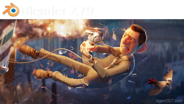 Blender 2.79 Splash-Bild - Bild: Blender Foundation
