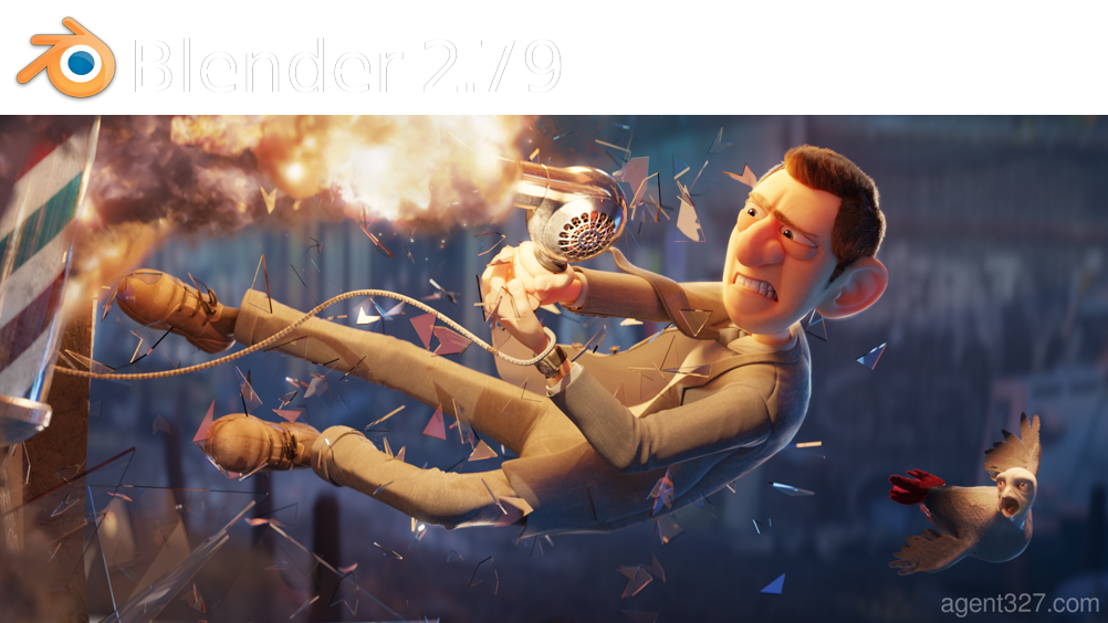Blender 2.79 Splash-Bild - Bild: Blender Foundation