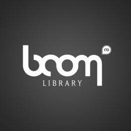 BOOM Library Logo - Bild: BOOM Library