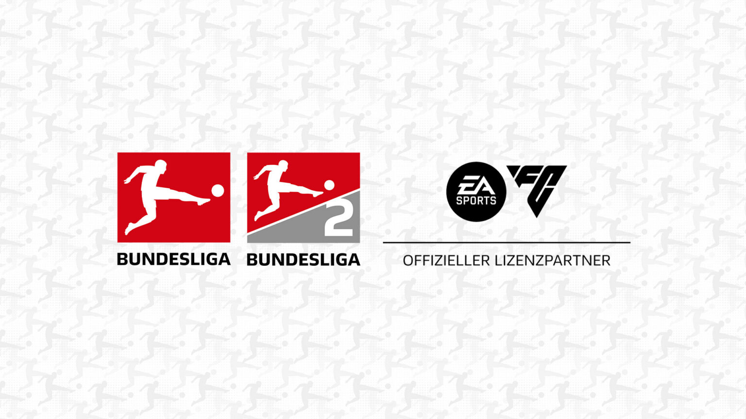 Logos der Bundesliga und EA SPORTS FC als offizieller Lizenzpartner - Bild: Bundesliga