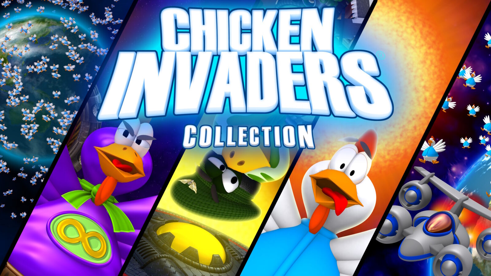 Xbox Insider: Chicken Invaders Collection startet Test auf Konsole und PC Chicken Invaders Collection: Motiv zum Xbox-Insider-Test - Bild: InterAction studios / Xbox Wire