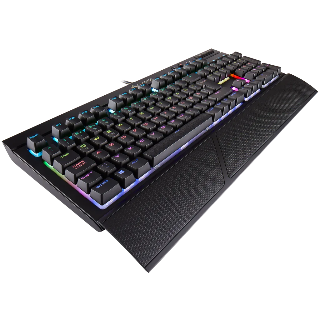 CORSAIR K68 RGB Gaming-Tastatur mit Cherry MX Red Schaltern - Bild: CORSAIR
