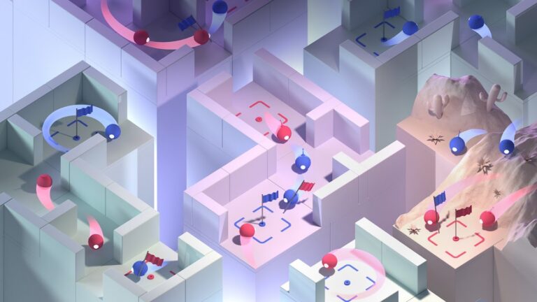 DeepMind-Agenten in einer Quake-III-Arena - Bild: Google DeepMind