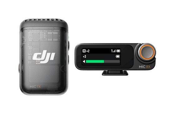 DJI Mic 2 mit Sender und Empfänger - Bild: DJI