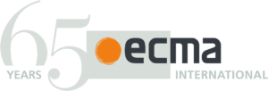 Ecma International Logo zum ECMAScript-2018-Standard