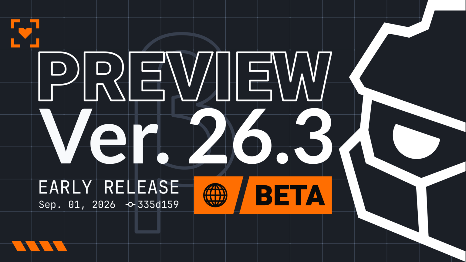 Offizielles Veröffentlichungsmotiv zu Redot 26.3 Beta 1 vom 1. September 2026 - Bild: Redot Engine