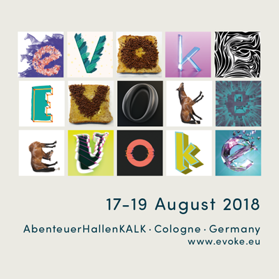 Evoke 2018 Logo der Demoszene-Veranstaltung in Köln - Bild: Evoke 2018